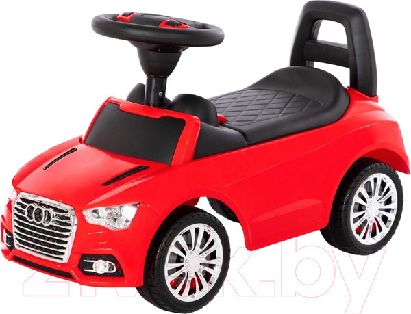 Изображение товара Каталка детская Полесье SuperCar №2 со звуковым сигналом / 84545 (красный)