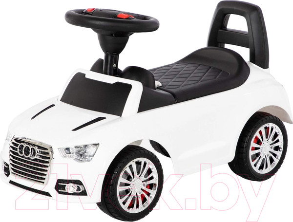 Изображение товара Каталка детская Полесье SuperCar №2 со звуковым сигналом / 84552 (белый)