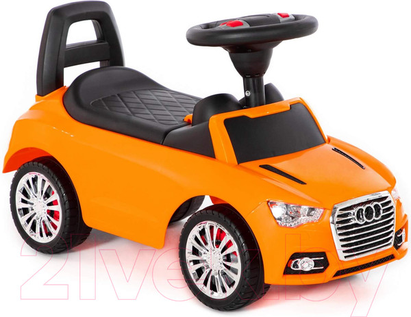 Изображение товара Каталка детская Полесье SuperCar №2 / 84569 (оранжевый)