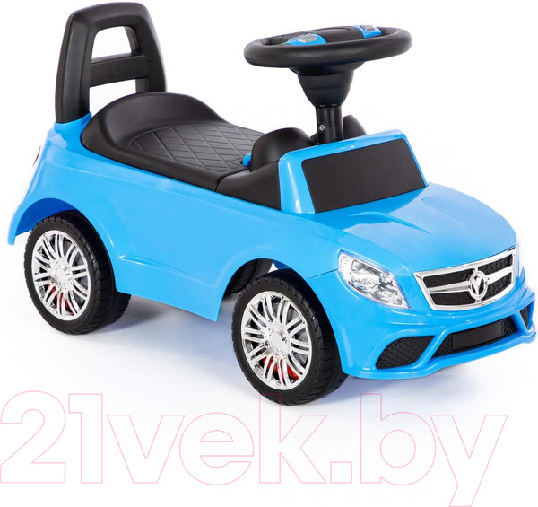 Изображение товара Каталка детская Полесье SuperCar №3 / 84484 (голубой)