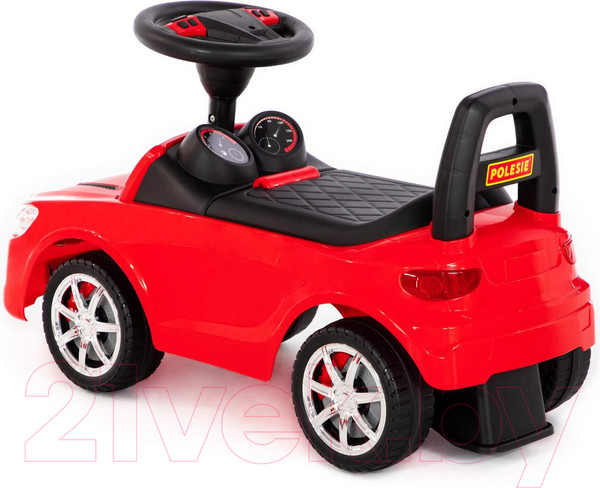 Изображение товара Каталка детская Полесье SuperCar №4 / 84507 (красный)