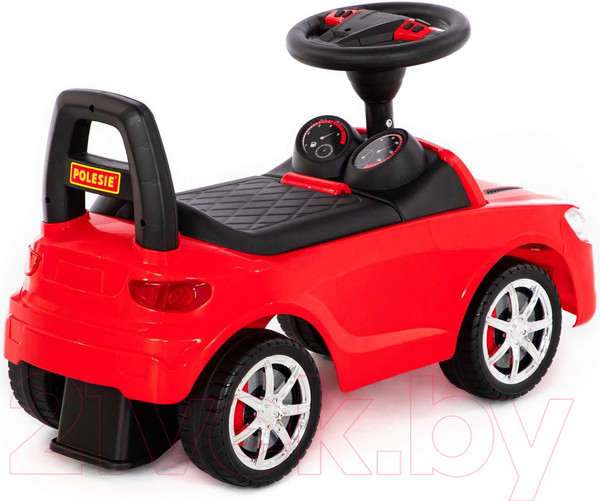 Изображение товара Каталка детская Полесье SuperCar №4 / 84507 (красный)