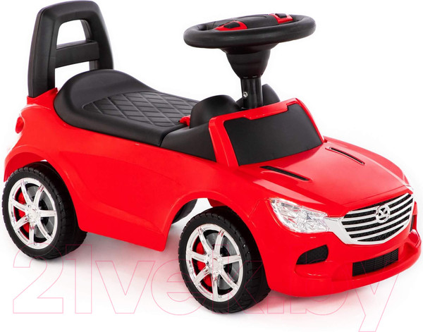 Изображение товара Каталка детская Полесье SuperCar №4 / 84507 (красный)