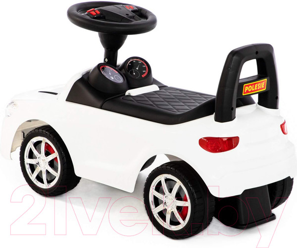 Изображение товара Каталка детская Полесье SuperCar №4 / 84514 (белый)