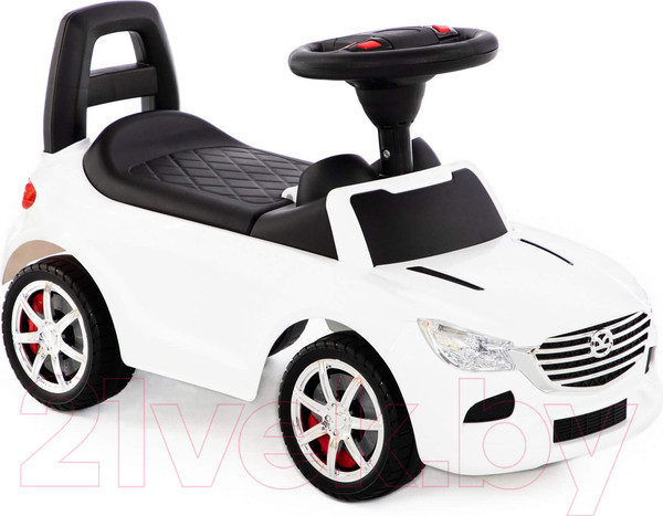 Изображение товара Каталка детская Полесье SuperCar №4 / 84514 (белый)