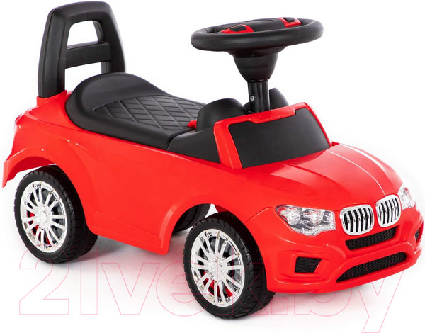 Изображение товара Каталка детская Полесье SuperCar №5 / 84583 (красный)