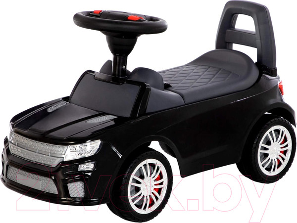 Изображение товара Каталка детская Полесье SuperCar №6 со звуковым сигналом / 84613 (черный)