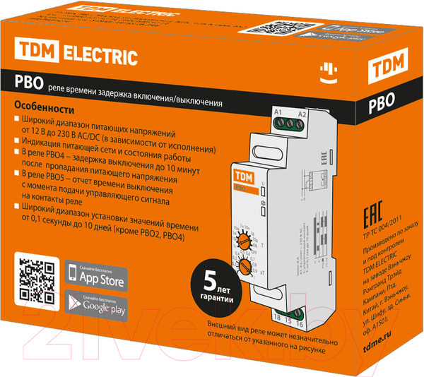 Изображение товара Реле времени TDM SQ1503-0030