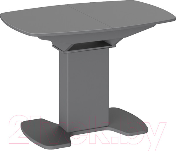 Изображение товара Обеденный стол ТриЯ Портофино СМ(ТД)-105.01.11(1) (серый/стекло серое матовое Lux)