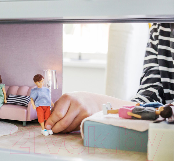 Изображение товара Комплект аксессуаров для кукольного домика Lundby Спальня / LB-60306400