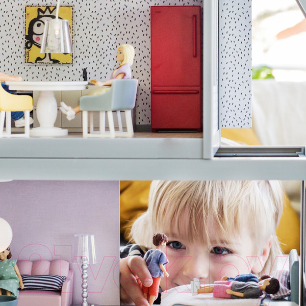 Изображение товара Комплект аксессуаров для кукольного домика Lundby Спальня / LB-60306400