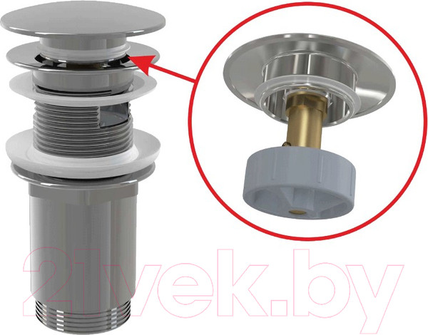 Изображение товара Донный клапан Alcadrain A392C