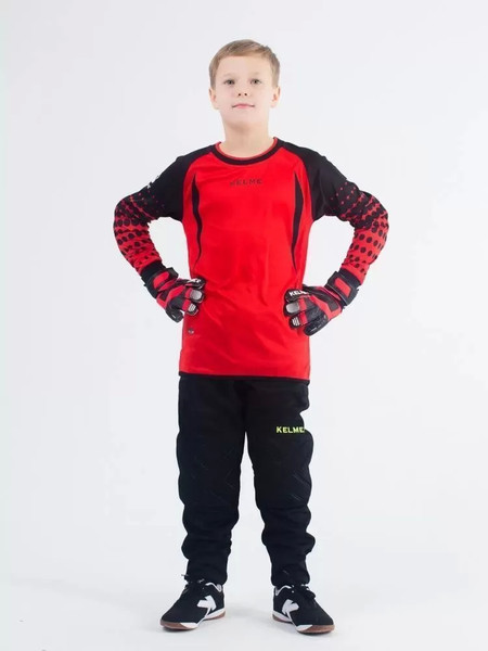 Изображение товара Брюки футбольные Kelme Goalkeeper Pants Kid / K15Z408LC-010 (черный, р.160)