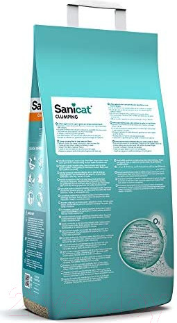 Изображение товара Наполнитель для туалета Sanicat Clumping Vani-Mand (8л)
