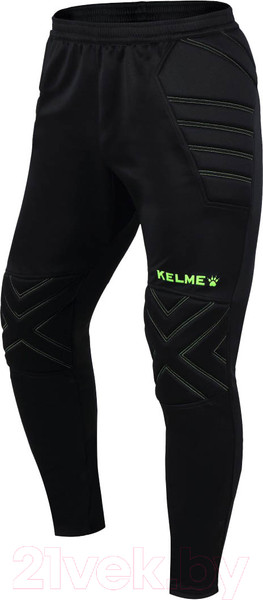 Брюки футбольные Kelme Goalkeeper Pants Kid / K15Z408LC-010 (черный, р.150) — фото 3