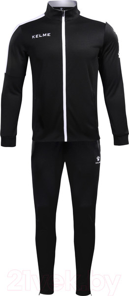 Спортивный костюм детский Kelme Tracksuit / 3773200-003 (р-р 160, черный) — фото 5