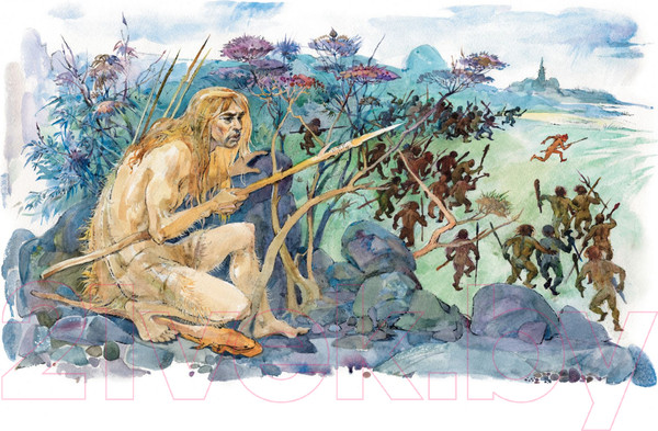 Изображение товара Книга Махаон Борьба за огонь (Рони-Старший Ж.)