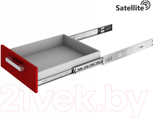 Изображение товара Комплект направляющих мебельных Boyard Satellite DB4505Zn/350