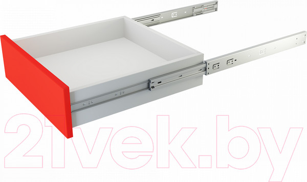 Изображение товара Комплект направляющих мебельных Boyard Push DB4515Zn/350