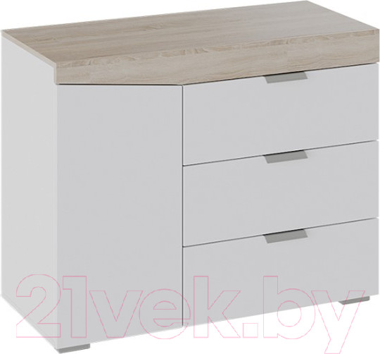 Изображение товара Тумба ТриЯ Тип 1 (дуб сонома/белый ясень)