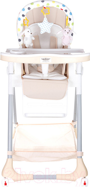 Изображение товара Стульчик для кормления Martin Noir Nula Lux (Beige Marble)