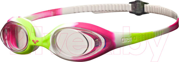 Изображение товара Очки для плавания ARENA Spider Jr / 92338 16 (Lime Fuchsia/White/Clear)