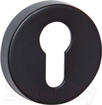 Изображение товара Накладка на цилиндр System Круглая ET AL6 (матовый черный)