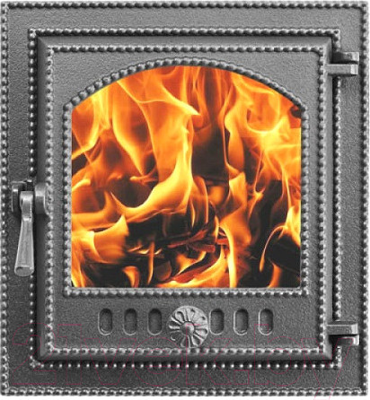 Изображение товара Дверца печная Везувий 210 (антрацит)