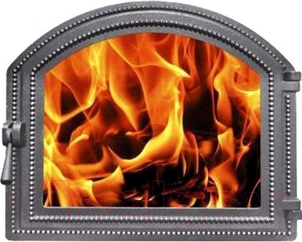 Изображение товара Дверца каминная Везувий 217 (антрацит)