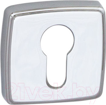 Изображение товара Накладка на цилиндр System Квадратная ET ASQ CR (хром)