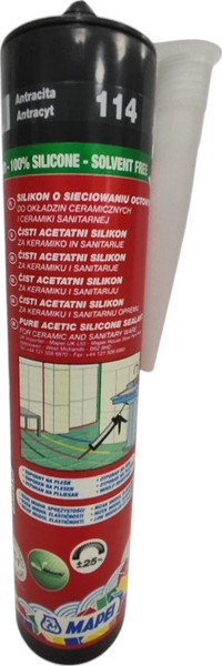 Изображение товара Герметик силиконовый Mapei Mapesil AC N114 (антрацит)