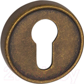 Изображение товара Накладка на цилиндр System Круглая ET AR MVB (бронза античная матовая)