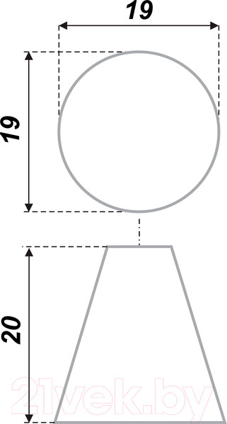 Изображение товара Ручка для мебели Boyard C1260 / RC012SC.4