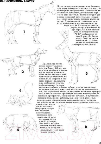 Изображение товара Книга Попурри Как рисовать животных (Хамм Дж.)