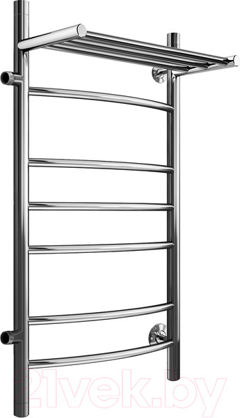 Изображение товара Полотенцесушитель водяной Маргроид Вид 5 80x50 БП (левый, с полкой)