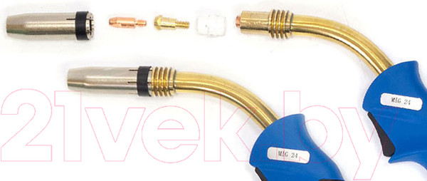 Изображение товара Горелка сварочная AURORA Euro 24 Air Cool / 12341 (4м)