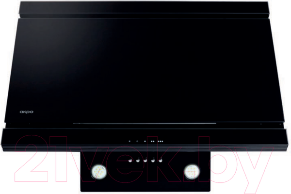 Изображение товара Вытяжка наклонная Akpo Kastos Glass Eco 60 WK-4 (черный)