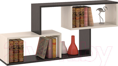 Изображение товара Полка-ячейка ТриЯ Тип 4 (венге цава/дуб молочный)