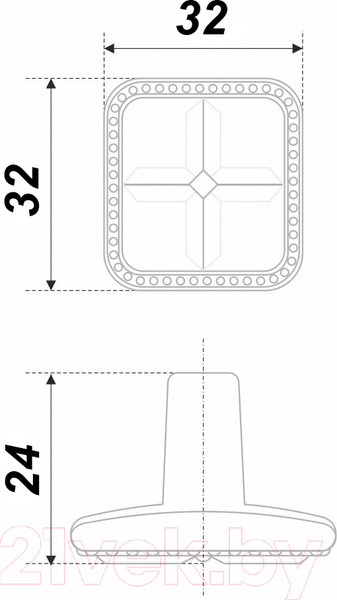 Изображение товара Ручка для мебели Boyard Belle RC112MAB.4/Bg