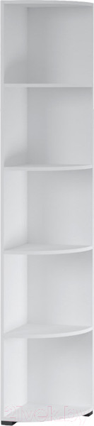 Изображение товара Угловое окончание для шкафа Империал Йорк 340 (белый жемчуг)