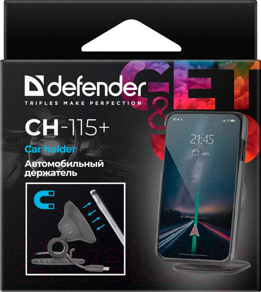 Изображение товара Держатель для смартфонов Defender CH-115+ / 29115