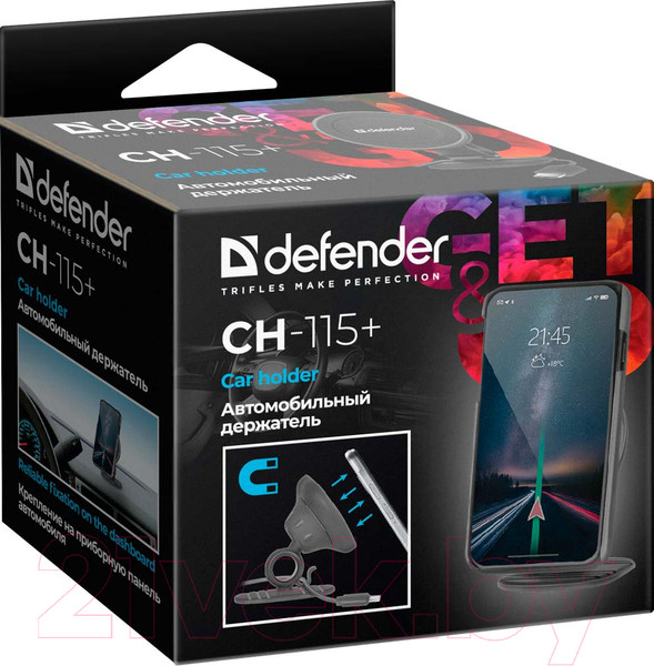 Изображение товара Держатель для смартфонов Defender CH-115+ / 29115