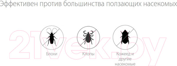 Изображение товара Спрей от насекомых Dr. Klaus От клопов блох и других насекомых / DK06400072 (250мл)