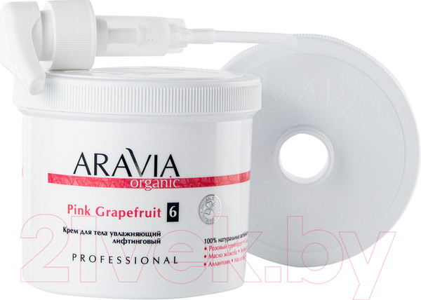 Изображение товара Крем для тела Aravia Organic Pink Grapefruit увлажняющий лифтинговый (550мл)