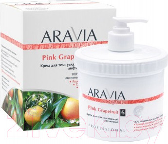Изображение товара Крем для тела Aravia Organic Pink Grapefruit увлажняющий лифтинговый (550мл)