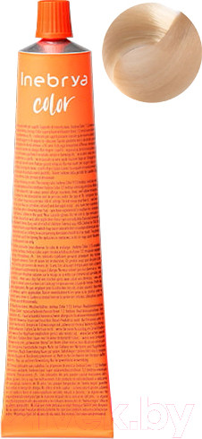 Изображение товара Крем-краска для волос Inebrya На семенах льна и алоэ вера 10/3 (100мл, платиновый блондин)