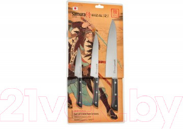 Изображение товара Набор ножей Samura Harakiri SHR-0220B