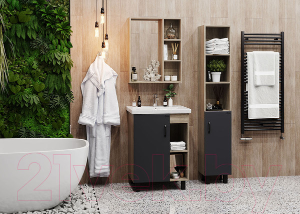 Изображение товара Тумба под умывальник Onika Тимбер 60.01 (106116)