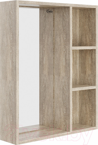 Изображение товара Шкаф с зеркалом для ванной Onika Тимбер 60.00У (206070)