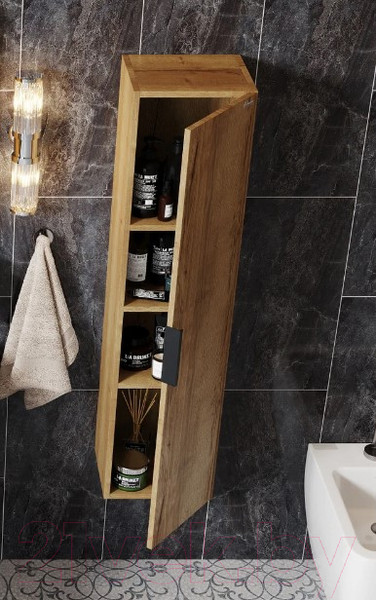 Изображение товара Шкаф-полупенал для ванной Onika Легран 30.10 У (403068)